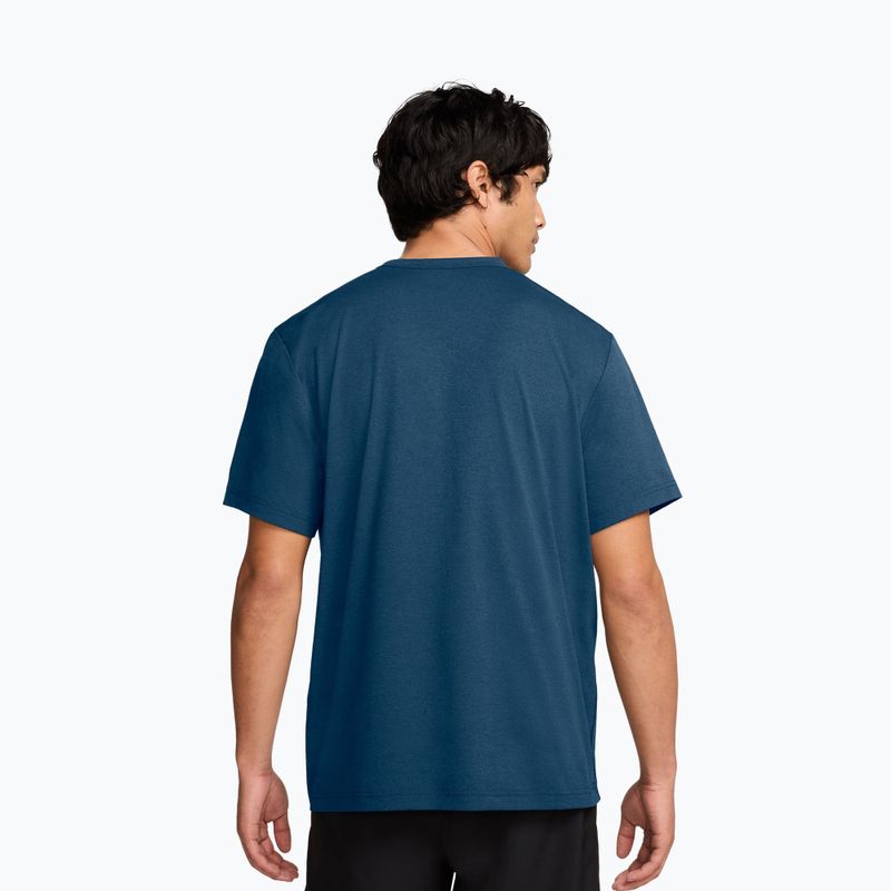 Koszulka męska Nike Hyverse Dri-Fit UV Top blue force/still red 2