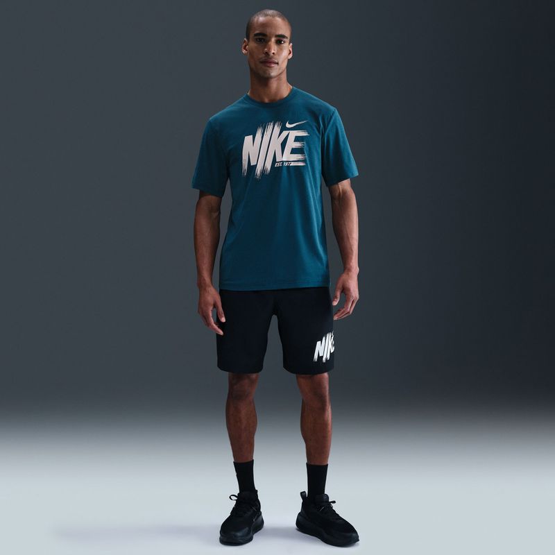 Koszulka męska Nike Hyverse Dri-Fit UV Top blue force/still red 4
