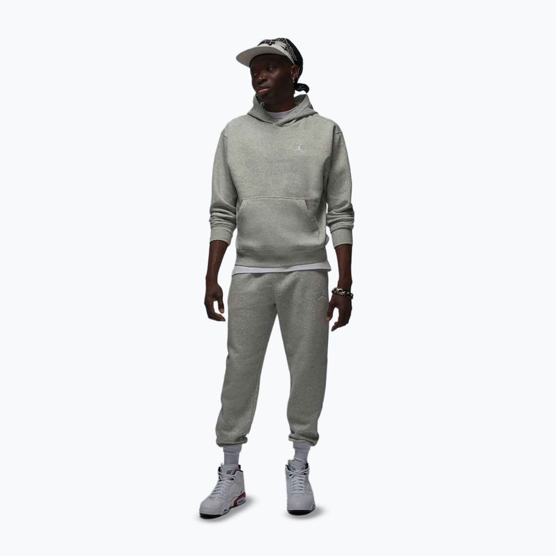 Bluza męska Jordan Brooklyn Fleece grey heather/white 2