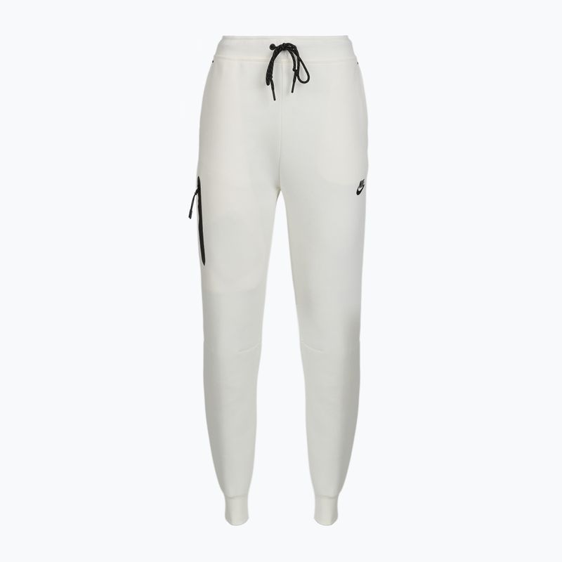 Spodnie damskie Nike Sportswear Tech Fleece Mid-Rise sail/black 3