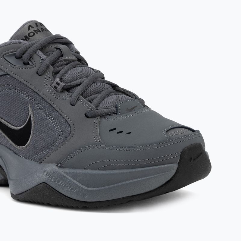 Buty treningowe męskie Nike Air Monarch IV dark grey/black 7
