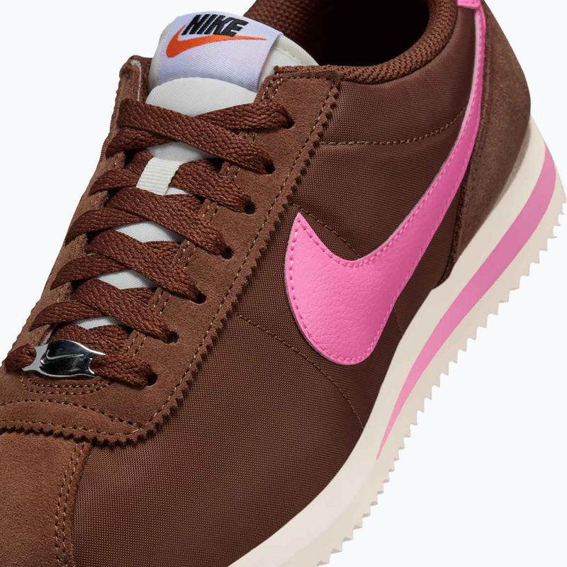 Buty damskie Nike Cortez fauna brown/sail/white/pink spell 8