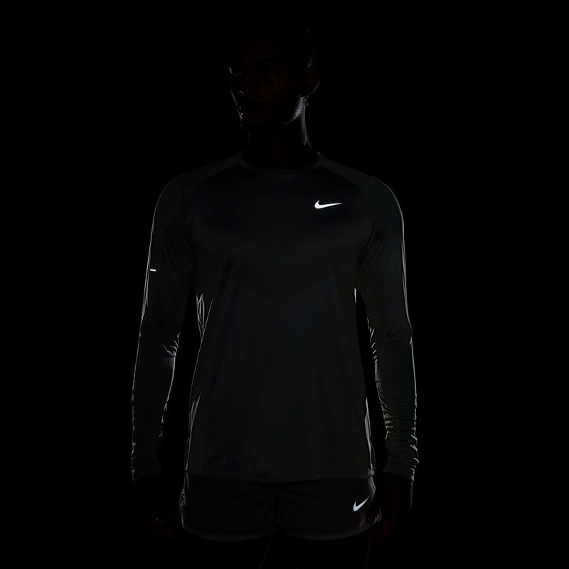 Longsleeve do biegania męski Nike Stride Dri-Fit ADV Smoke Grey 7