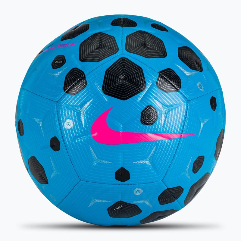 Piłka do piłki nożnej Nike Academy blue glow/black/pink blast rozmiar 5