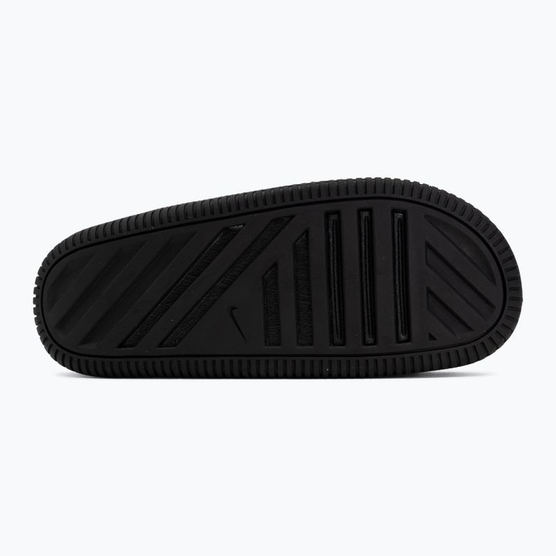 Klapki damskie Nike Calm 2.0 black/black/black 4