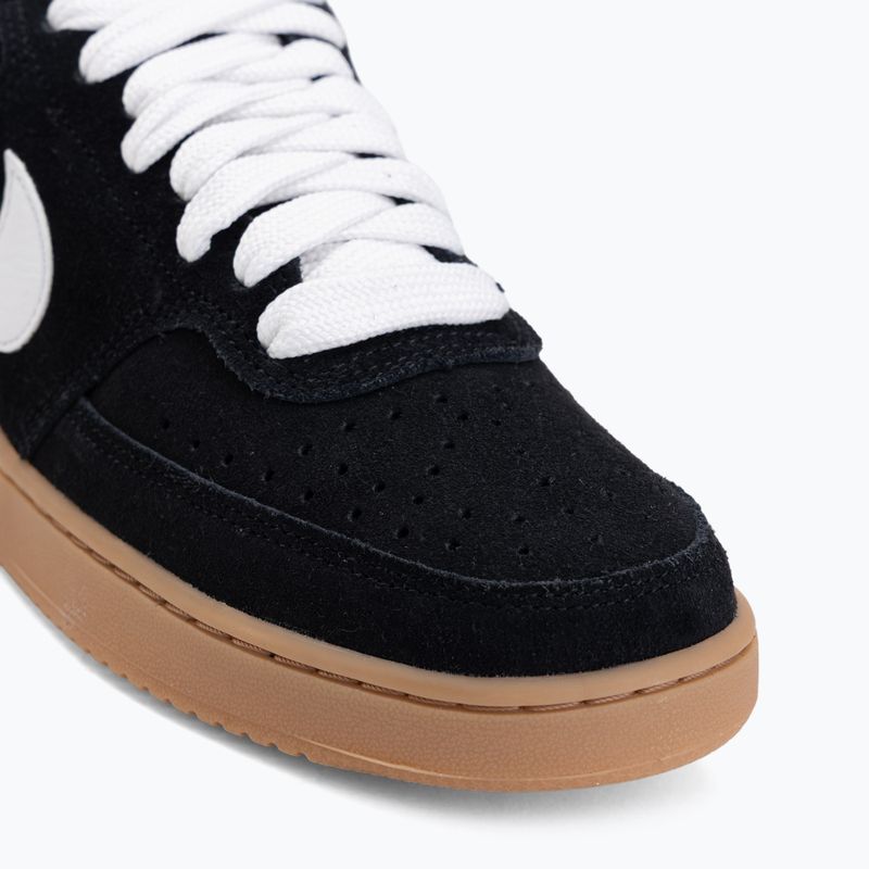 Buty męskie Nike Court Vision Low FL black/gum med brown/white 7