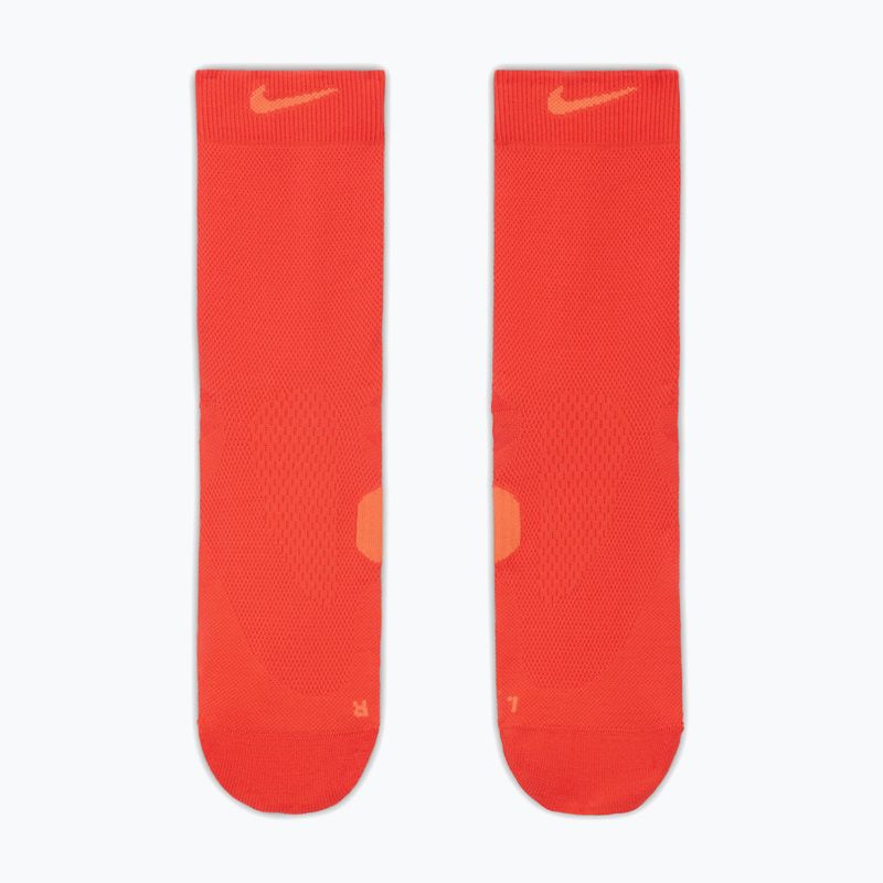 Skarpety Nike Running Midweight Crew light crimson/turf orange/turf orange 2