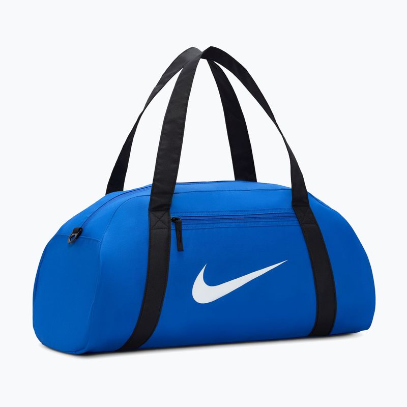 Torba treningowa damska Nike Gym Club 24 l game royal/black/white 2