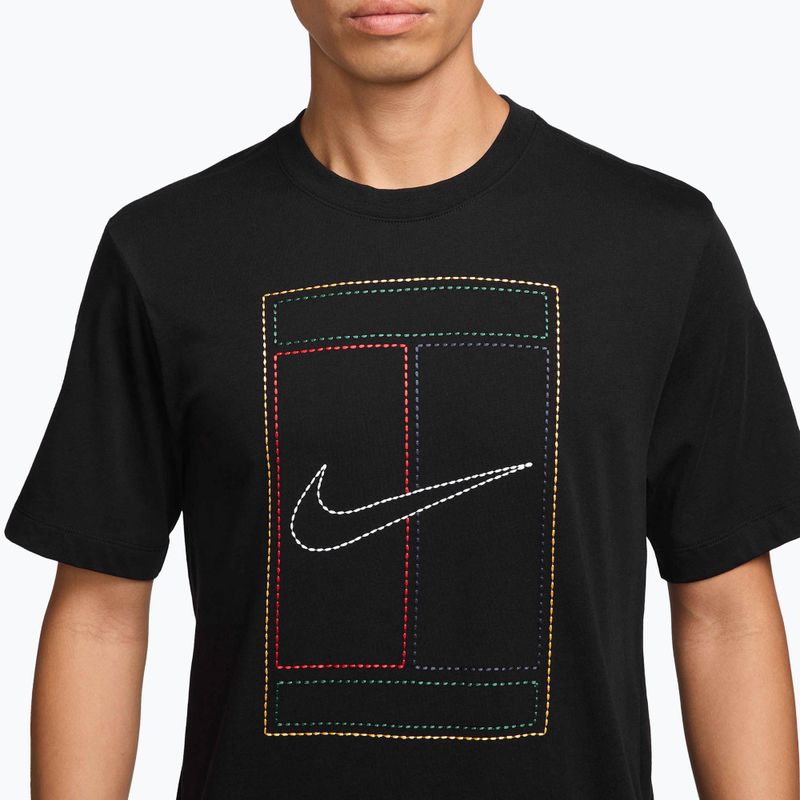 Koszulka męska Nike Court Heritage black 3