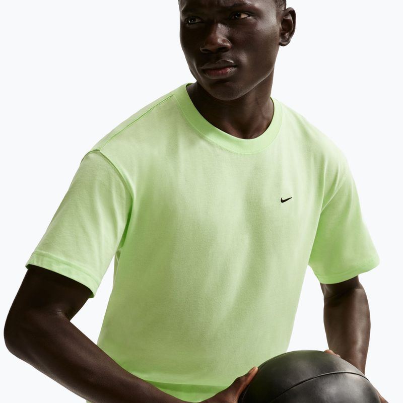 Koszulka treningowa męska Nike N.A.C light liquid lime 5