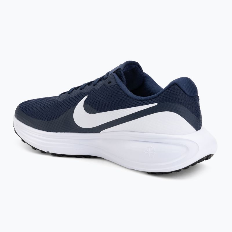 Buty do biegania męskie Nike Revolution 8 midnight navy/white/black/pure platinum 3