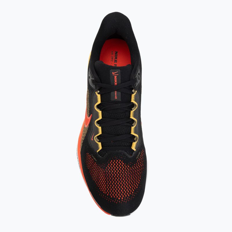 Buty do biegania męskie Nike Pegasus 41 black/topaz gold/bright crimson 5
