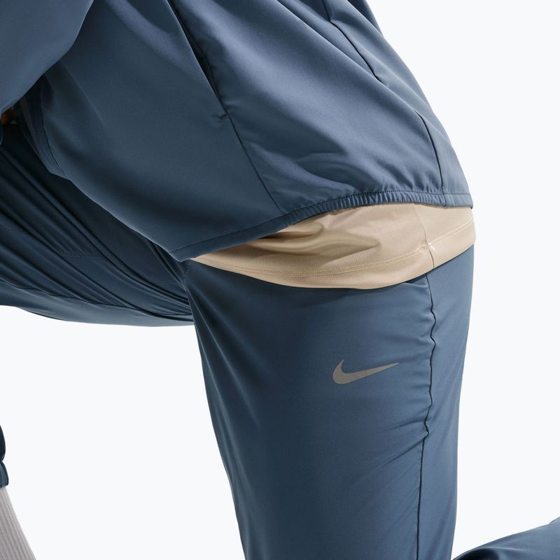 Spodnie męskie Nike Dri-Fit Form Tapered diffused blue/black 5