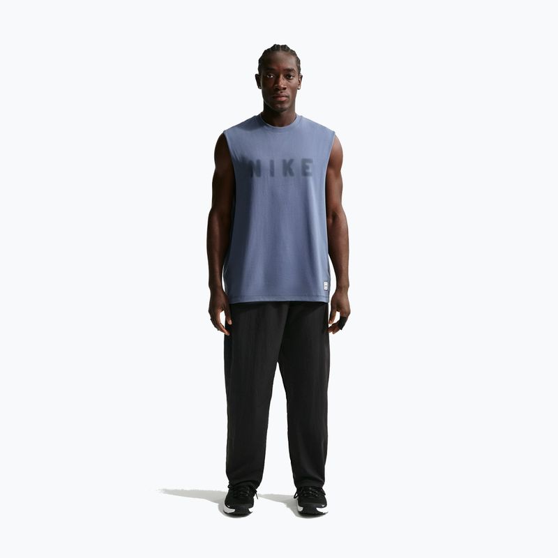 Koszulka treningowa męska Nike Athletic Club Dri-Fit diffused blue/diffused blue 2