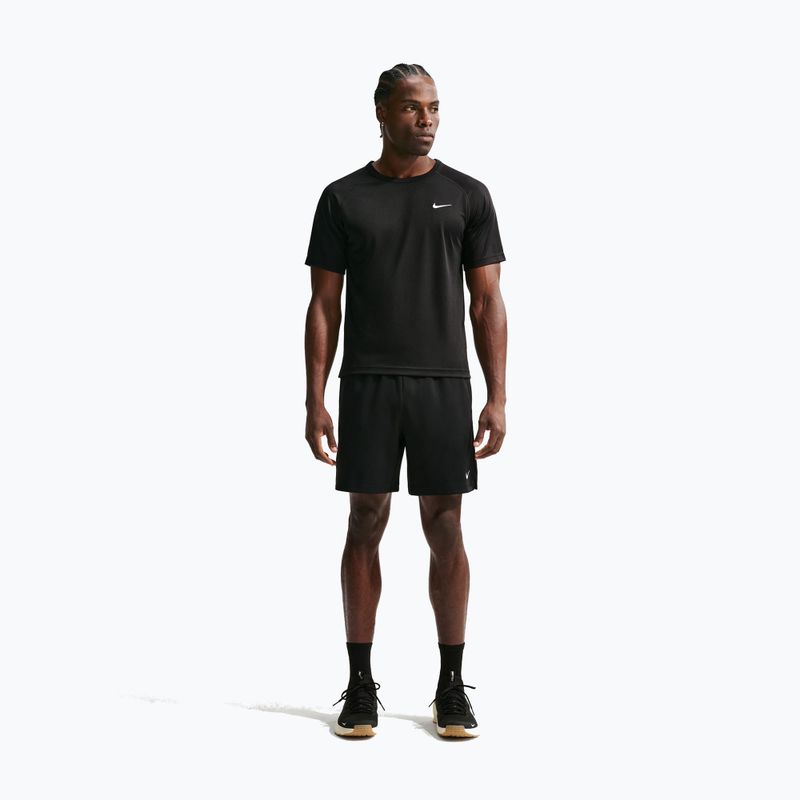 Koszulka treningowa męska Nike Flex black/white 2