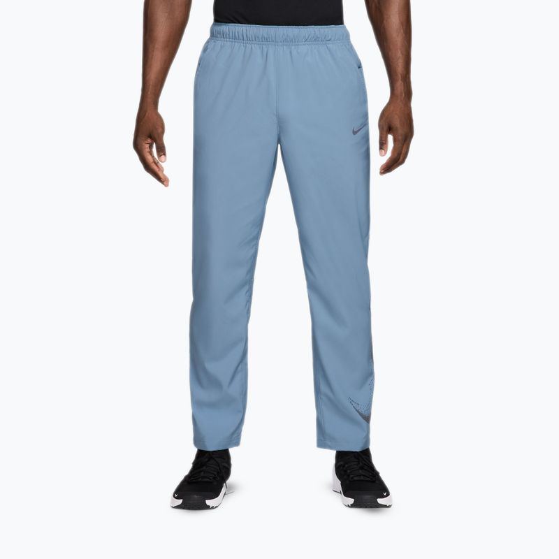 Spodnie treningowe męskie Nike Form Dri-Fit GFX Alt work blue