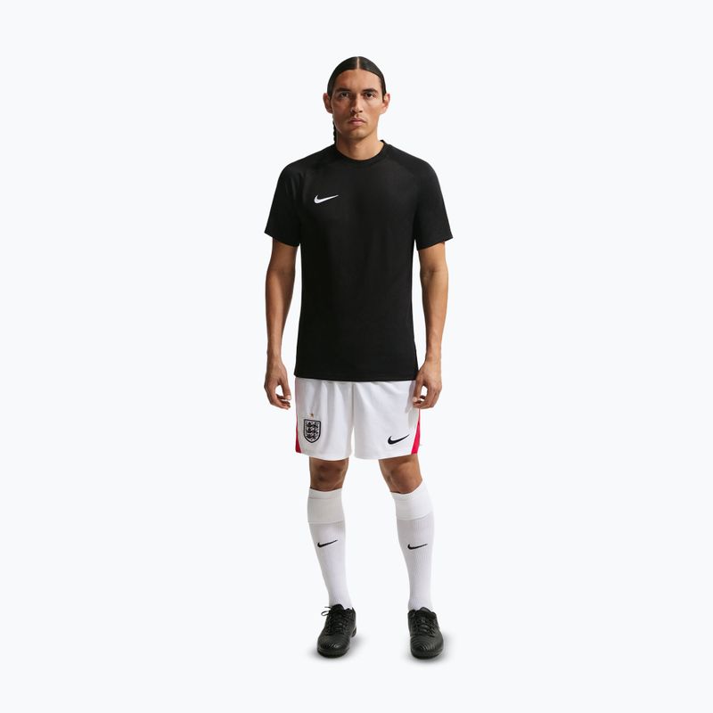 Spodenki piłkarskie męskie Nike England 2026 Stadium Home Soccer Replica white/speed red/obsidian/obsidian 3