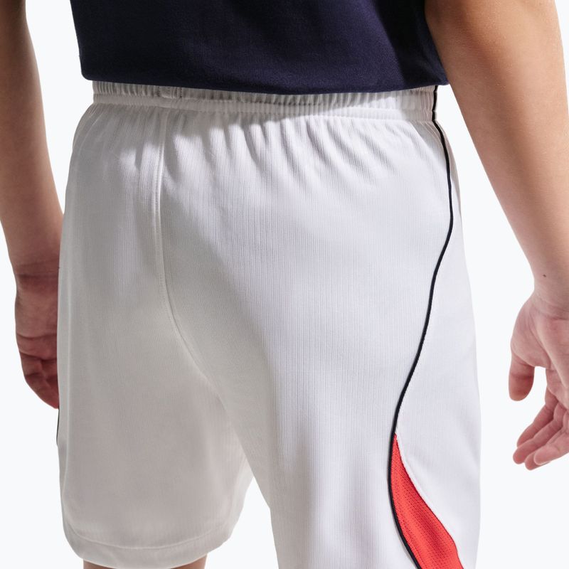 Spodenki piłkarskie dziecięce Nike England 2026 Stadium Home white/speed red/obsidian/obsidian 5
