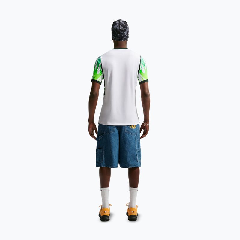 Koszulka piłkarska męska Nike Nigeria 2026 Stadium Away white/green glow/black 3