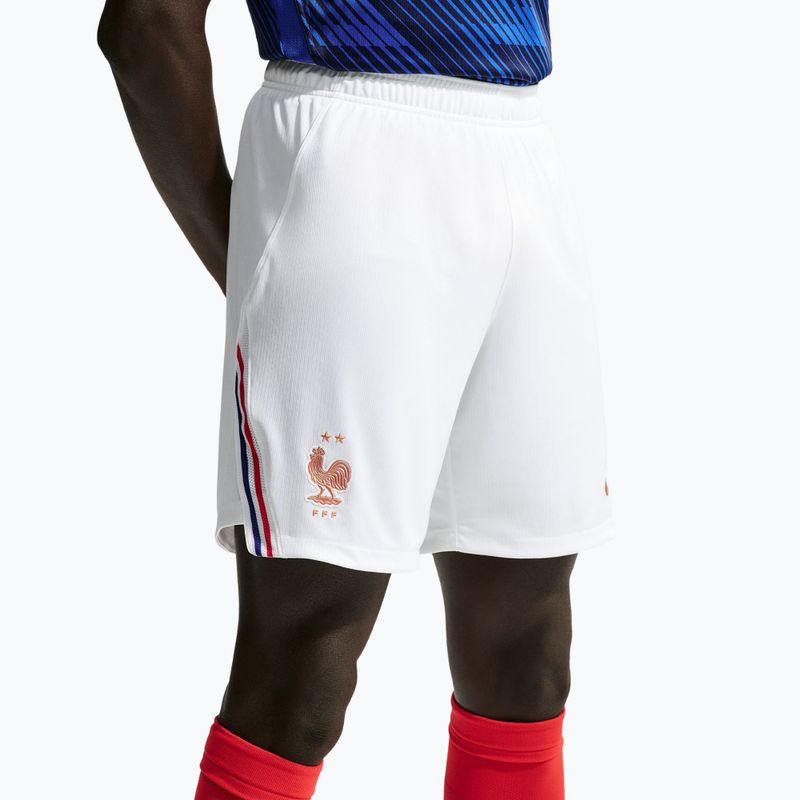 Spodenki piłkarskie męskie Nike FFF 2026 Stadium Home Soccer Replica white/metallic copper 5