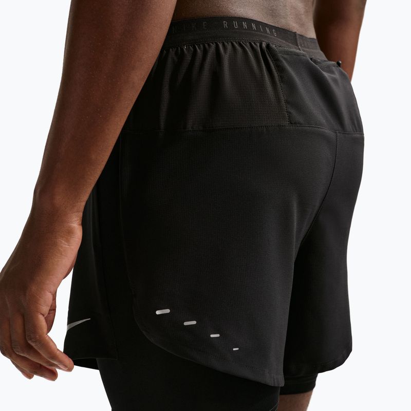Spodenki do biegania męskie Nike Stride Dri-Fit Hybrid 5" black 4