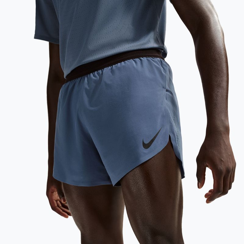 Spodenki do biegania męskie Nike AeroSwift Dri-Fit ADV 4" diffused blue/black