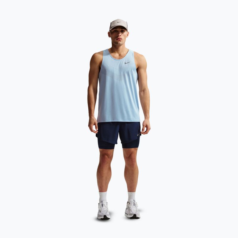 Spodenki do biegania męskie Nike Stride Dri-Fit Hybrid 5" midnight navy 2