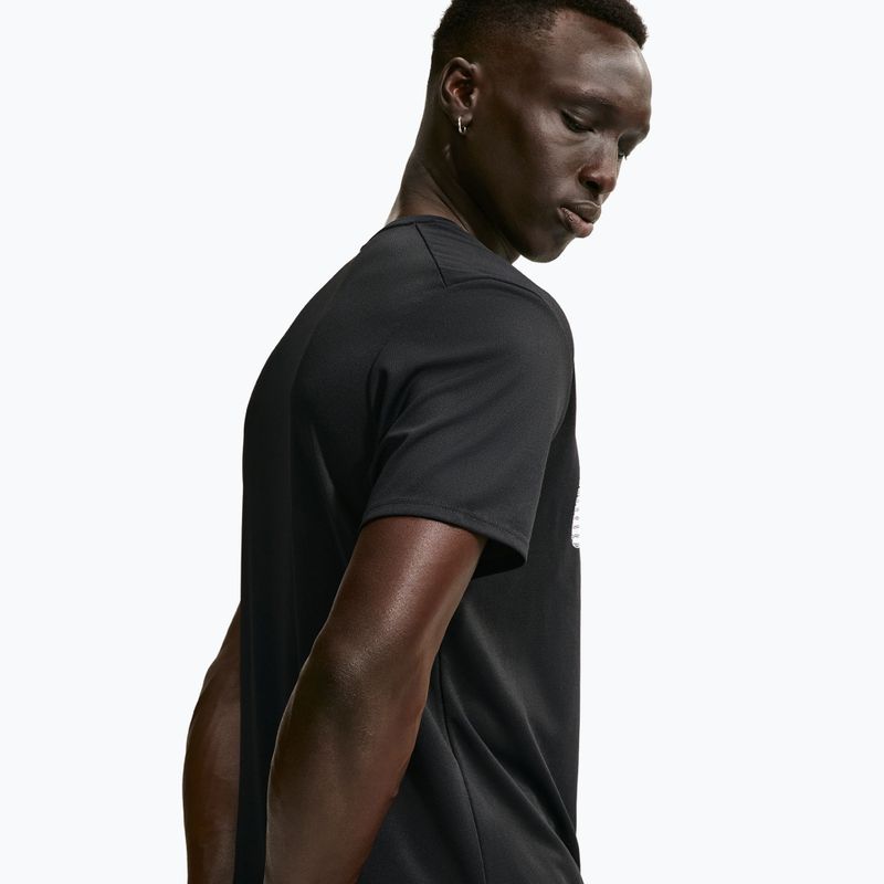 Koszulka do biegania męska Nike Miler Dri-Fit UV black/white 4