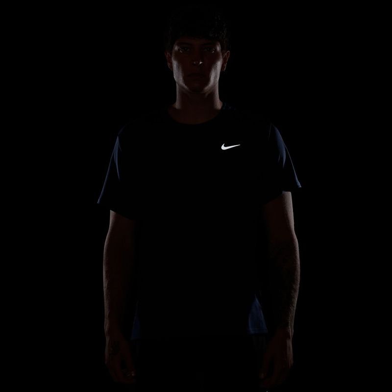 Koszulka do biegania męska Nike Miler Dri-Fit UV midnight navy 7
