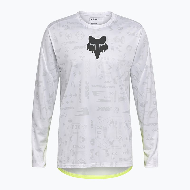 Longsleeve rowerowy męski Fox Racing Ranger Lunar SE white 3