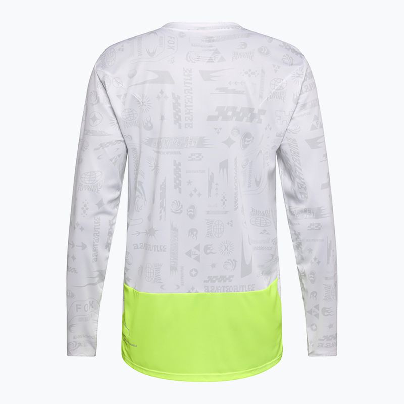 Longsleeve rowerowy męski Fox Racing Ranger Lunar SE white 4