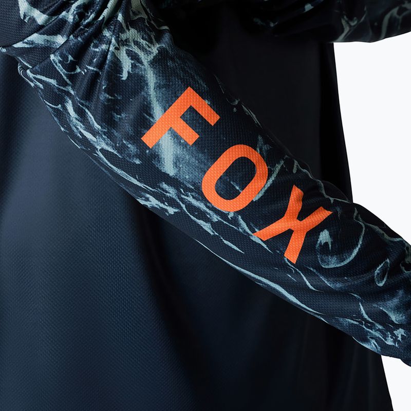 Longsleeve rowerowy męski Fox Racing Ranger Image Print arctic blue 4