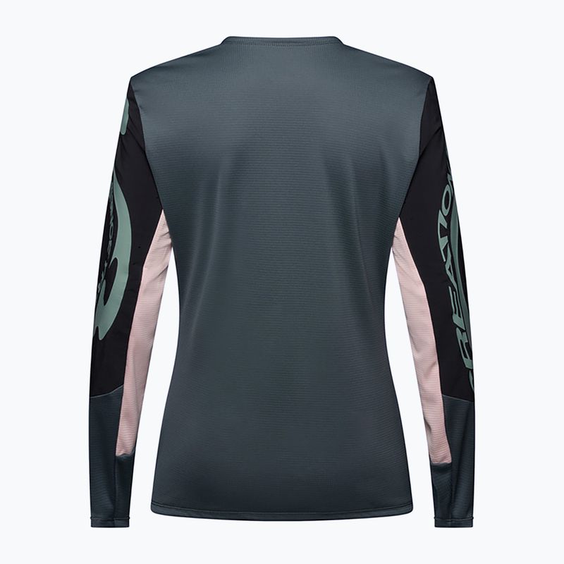 Longsleeve rowerowy damski Fox Racing Defend Creation LS deep cobalt 2