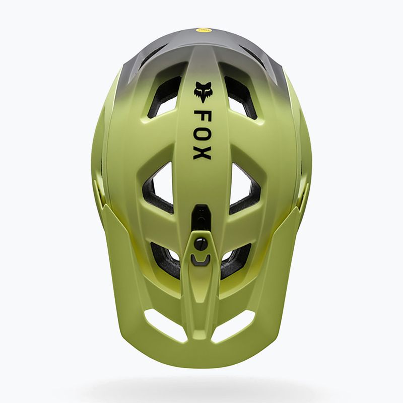 Kask rowerowy Fox Racing Speedframe Pro Backfade lime 3