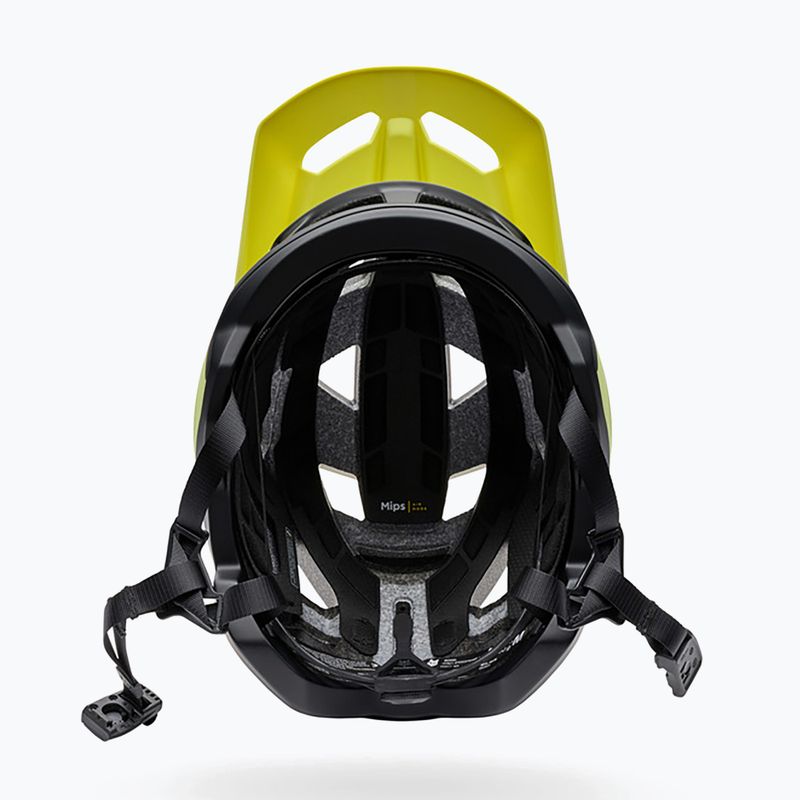 Kask rowerowy Fox Racing Speedframe Pro Backfade lime 5