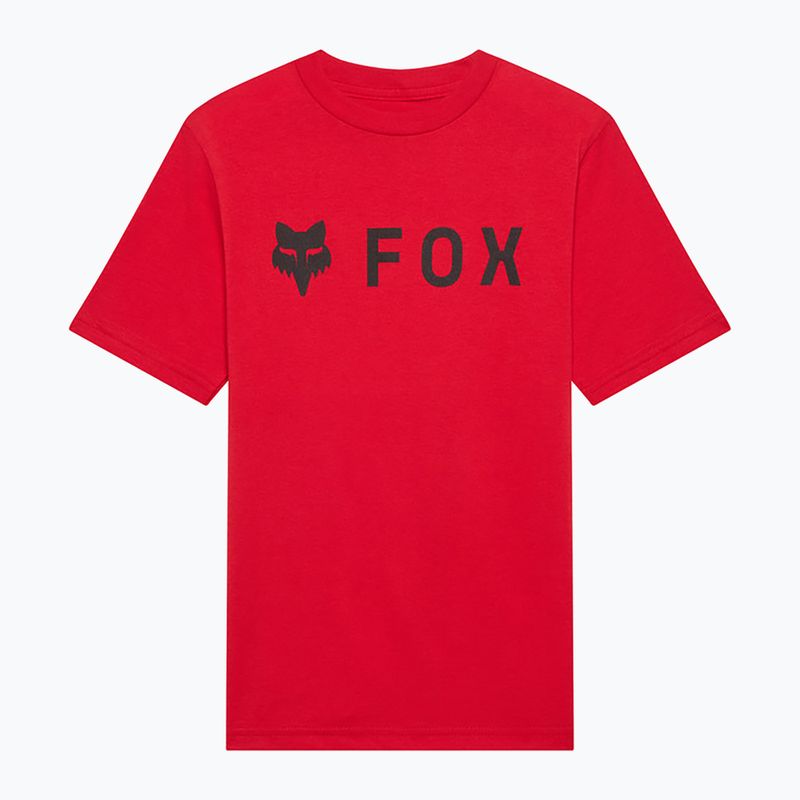 Koszulka dziecięca Fox Racing Absolute Jr timber red