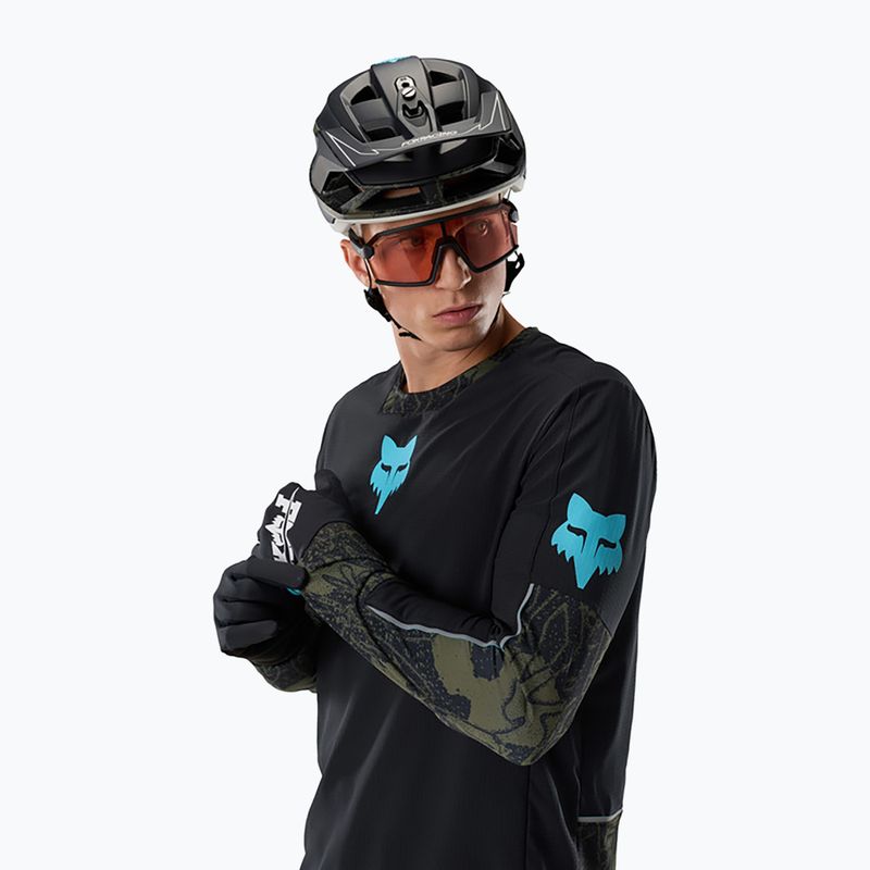 Longsleeve rowerowy męski Fox Racing Defend Thermal Lunar black 4
