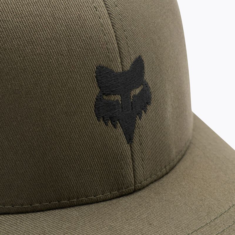 Czapka z daszkiem dziecięca Fox Racing Fox Head 110 Snapback Jr olive green 3