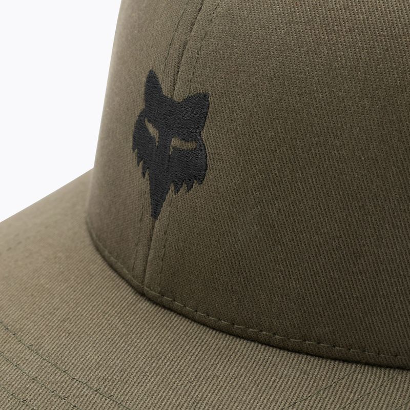 Czapka z daszkiem dziecięca Fox Racing Fox Head 110 Snapback Jr olive green 4