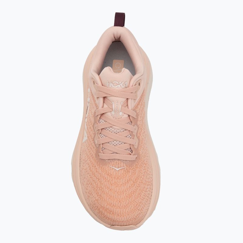 Buty do biegania damskie HOKA Gaviota 5 rose latte/rose cream 5