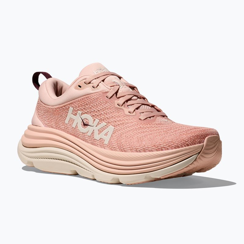 Buty do biegania damskie HOKA Gaviota 5 rose latte/rose cream 8