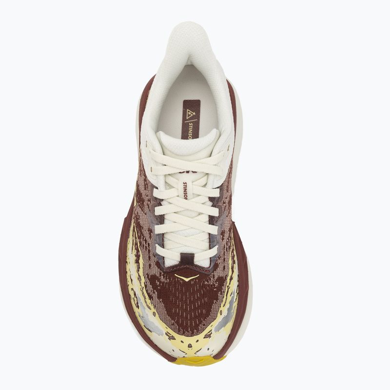 Buty do biegania damskie HOKA Stinson 7 truffle salt/dark cedar 5