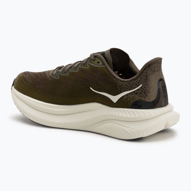 Buty do biegania męskie HOKA Mach 6 antique olive/truffle salt 3