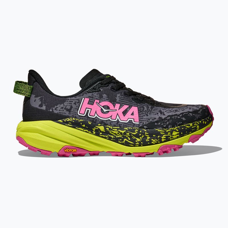 Buty do biegania damskie HOKA Speedgoat 6 black/neon rose 9
