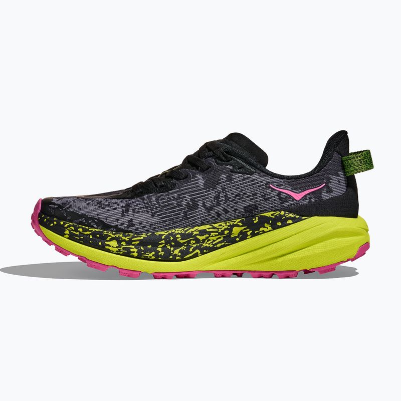 Buty do biegania damskie HOKA Speedgoat 6 black/neon rose 10