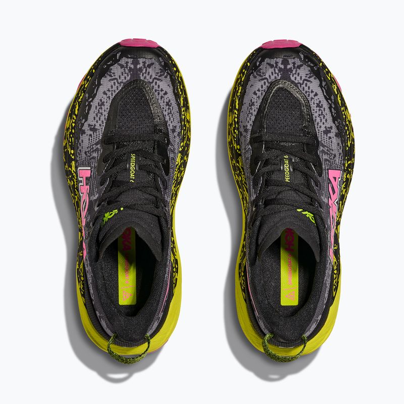 Buty do biegania damskie HOKA Speedgoat 6 black/neon rose 15