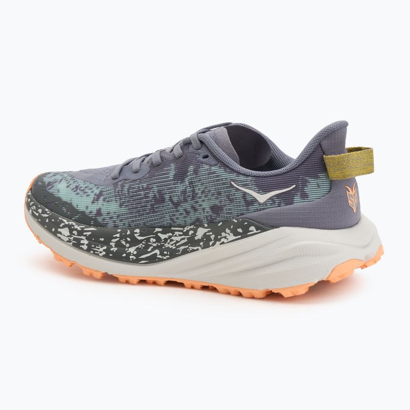 Buty do biegania damskie HOKA Speedgoat 6 grey skies/cosmic grey 3