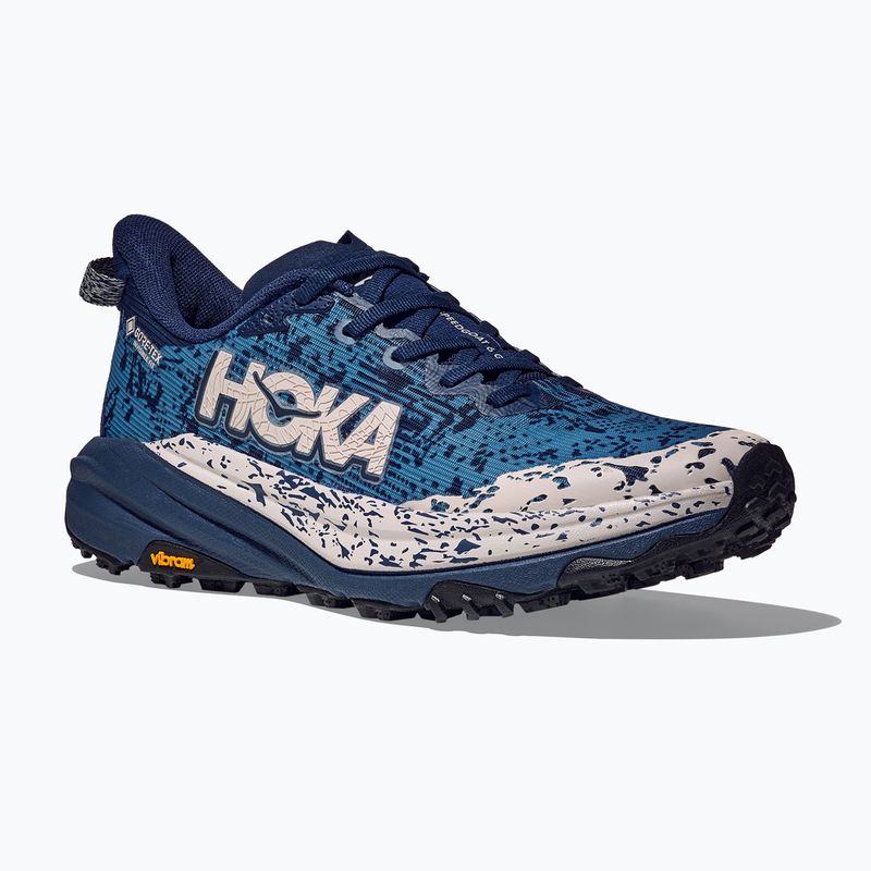 Buty do biegania damskie HOKA Speedgoat 6 GTX midnight blue/alpine blue 8