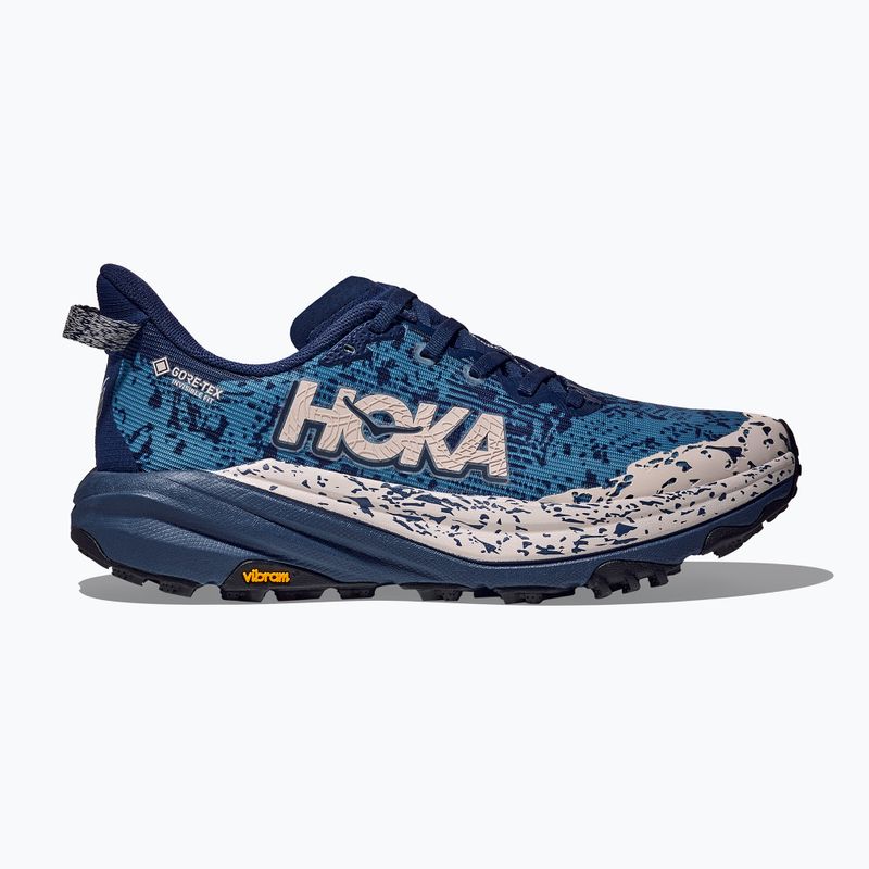 Buty do biegania damskie HOKA Speedgoat 6 GTX midnight blue/alpine blue 9