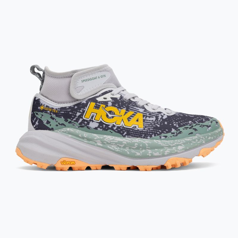 Buty do biegania damskie HOKA Speedgoat 6 MID GTX asteroid/cosmic grey 2